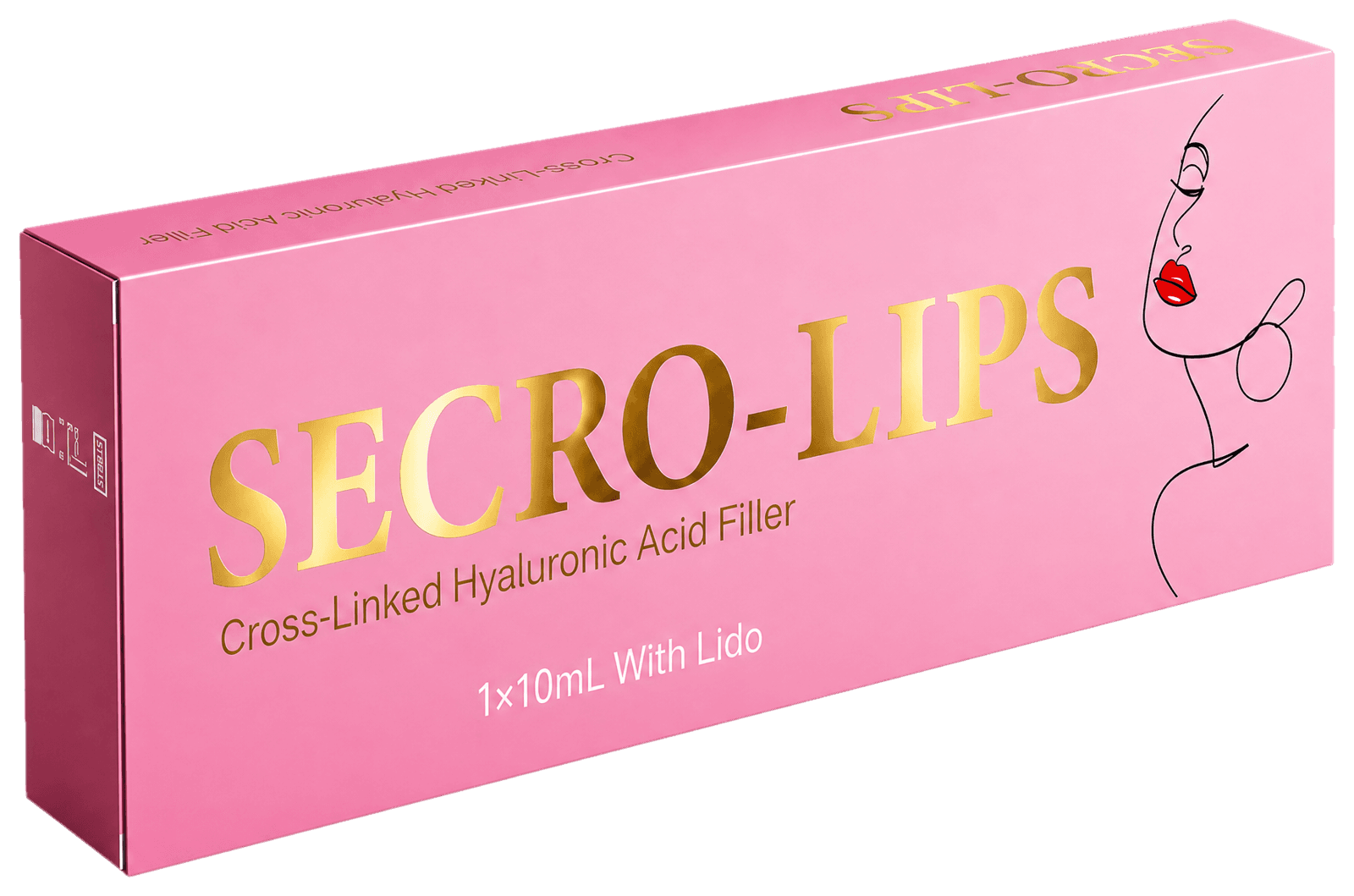 SECRO-LIPS lip filler box, 1 × 10ml with lidocaine
